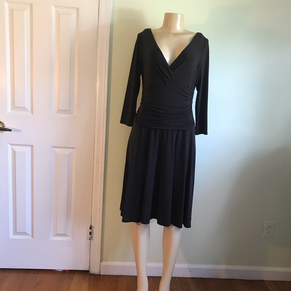 New York & Company Dresses & Skirts - New York company🤙 casual long sleeve ruched waist